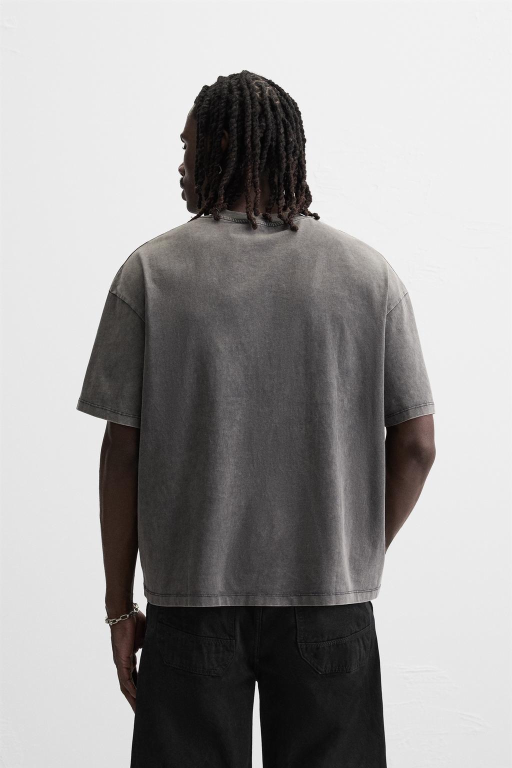 WASHED PATCH T-SHIRT - Image 3