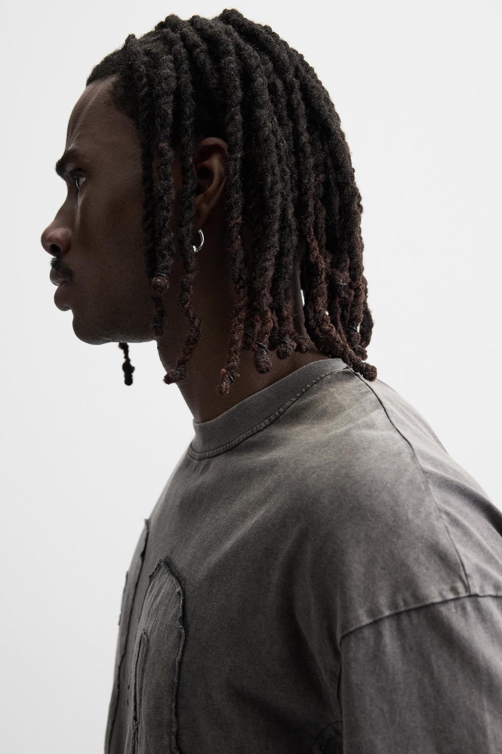 WASHED PATCH T-SHIRT - Image 6