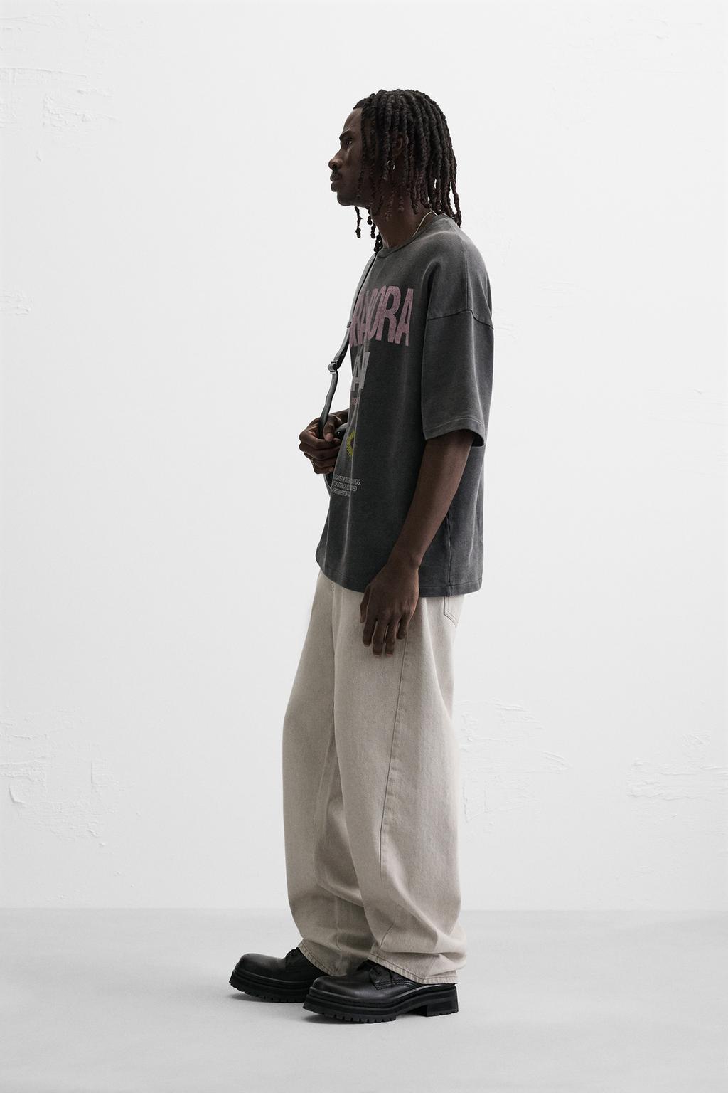 WASHED SLOGAN SWEATSHIRT - Image 4